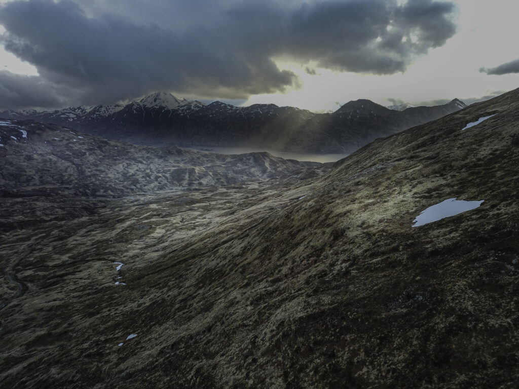 Mountain Rays of Unalaska